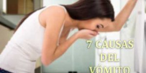 ¿Por qué vomitamos? - Las 7 causas mas comunes